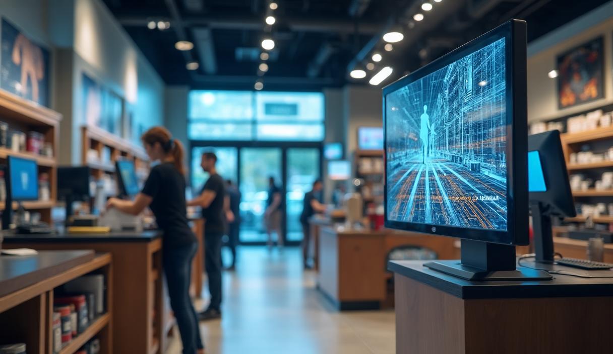 AI-powered retail cashier monitoring and footfall analytics