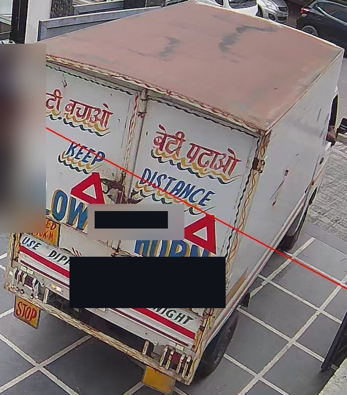 ANPR truck classification on live feed