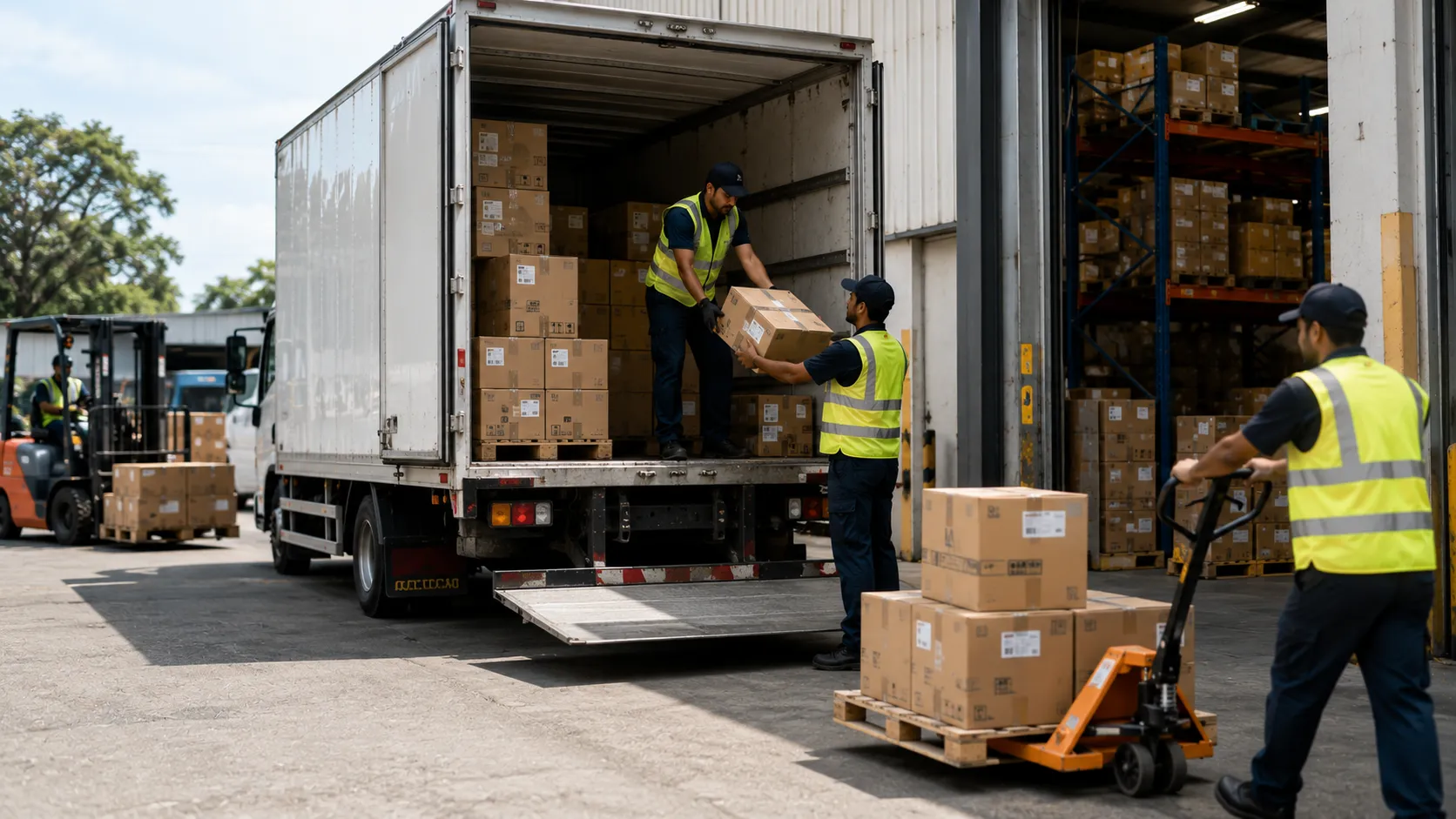 Every Box Counted. Every Truck Tracked. Every Delay Eliminated.