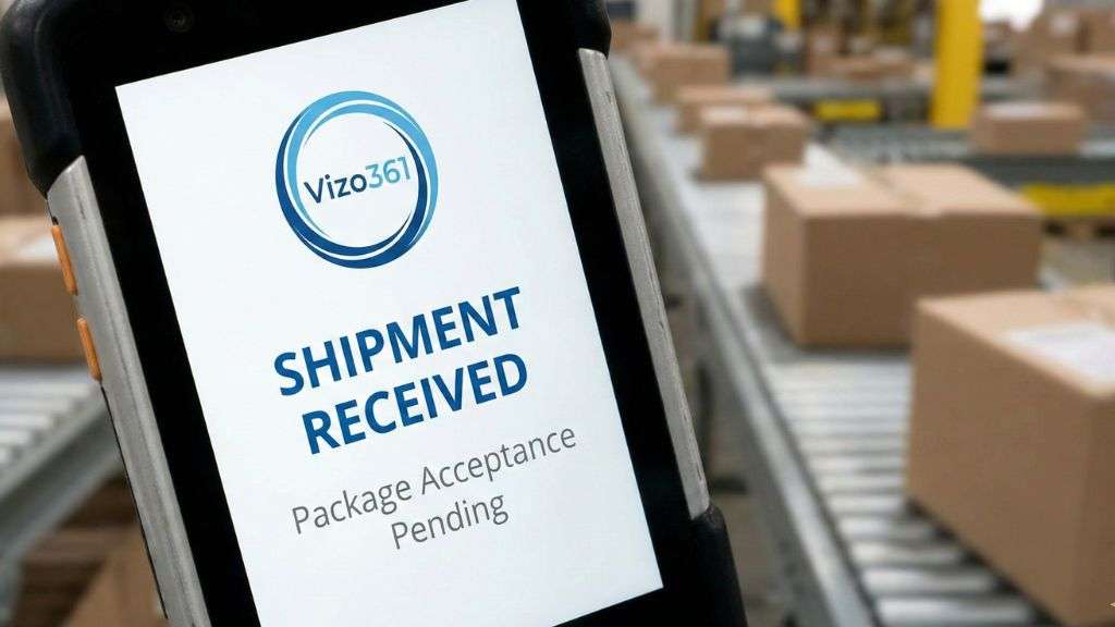 Shipment Received Package Acceptance Pending
